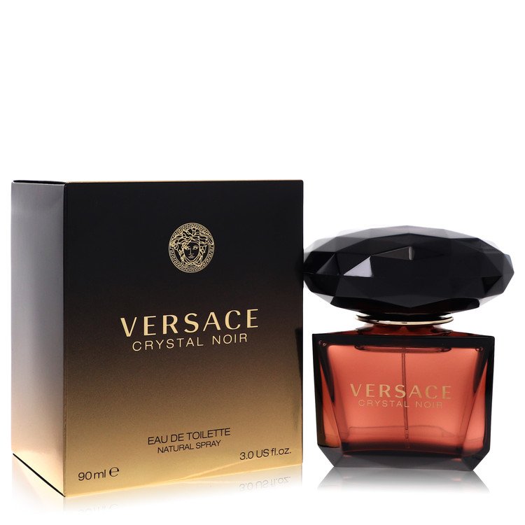 Crystal Noir By by Versace 3 oz oz Eau De Toilette Spray for Women - Perfumes4All