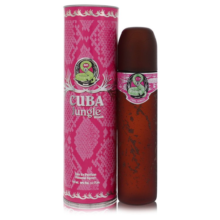 Cuba Jungle Snake Perfume by Fragluxe Eau De Parfum Spray 3.4 oz for Women - Authentic Fragrance - Discount Women Perfume or Cologne Fragrance
