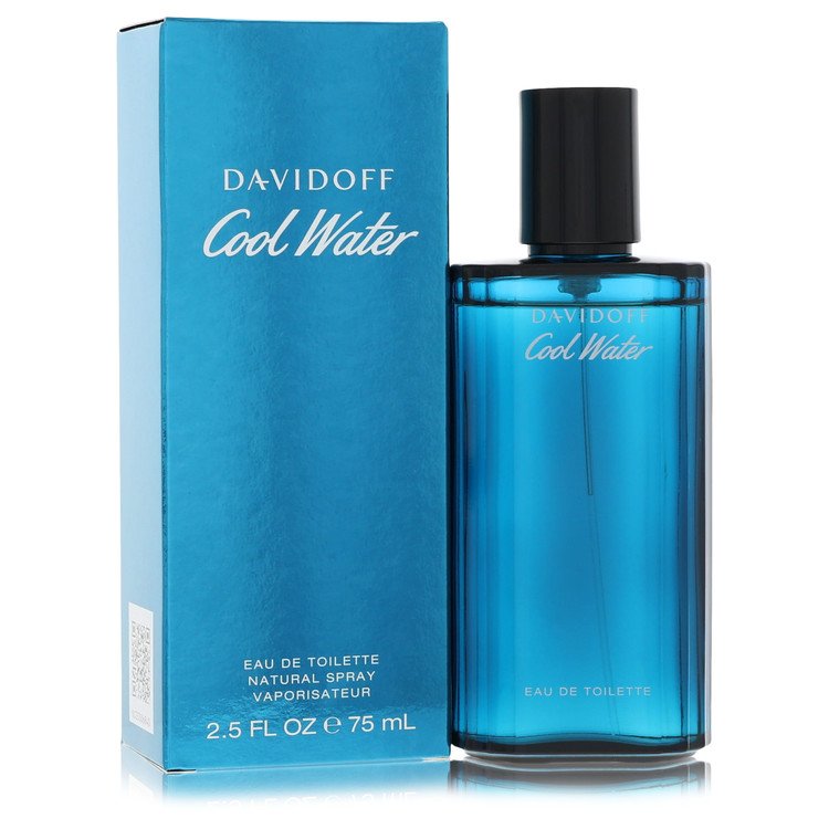 Cool Water by Davidoff 2.5 oz Eau De Toilette Spray for Men - Perfumes4All