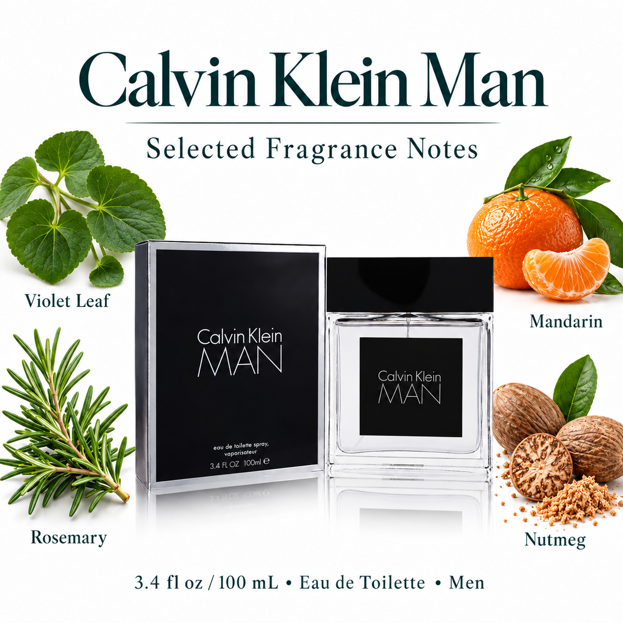 Calvin Klein Man fragrance notes
