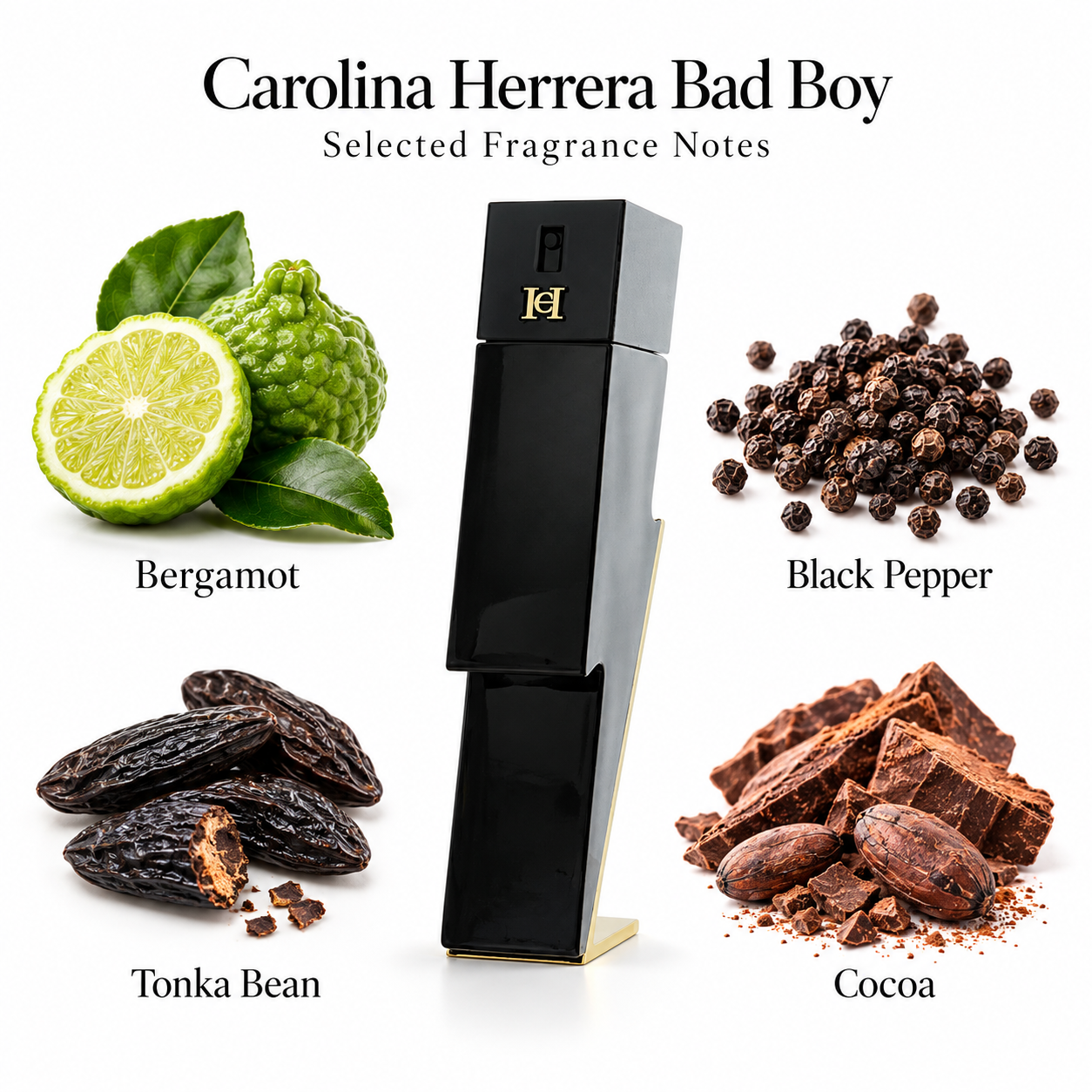 Carolina Herrera Bad Boy — fragrance notes