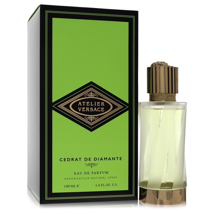 Cedrat De Diamante Perfume by Versace Eau De Parfum Spray (Unisex) 3.4 oz for Women - Authentic Fragrance - Discount Women Perfume or Cologne Fragrance