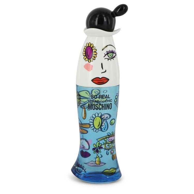 Cheap & Chic So Real Perfume by Moschino Eau De Toilette Spray (Tester) 3.4 oz for Women - Authentic Fragrance - Discount Women Perfume or Cologne Fragrance