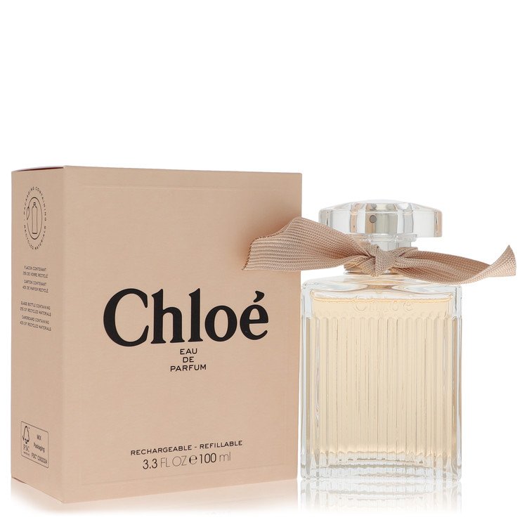 Chloe (New) Perfume by Chloe Eau De Parfum Refillable Spray 3.3 oz for Women - Authentic Fragrance - Discount Women Perfume or Cologne Fragrance