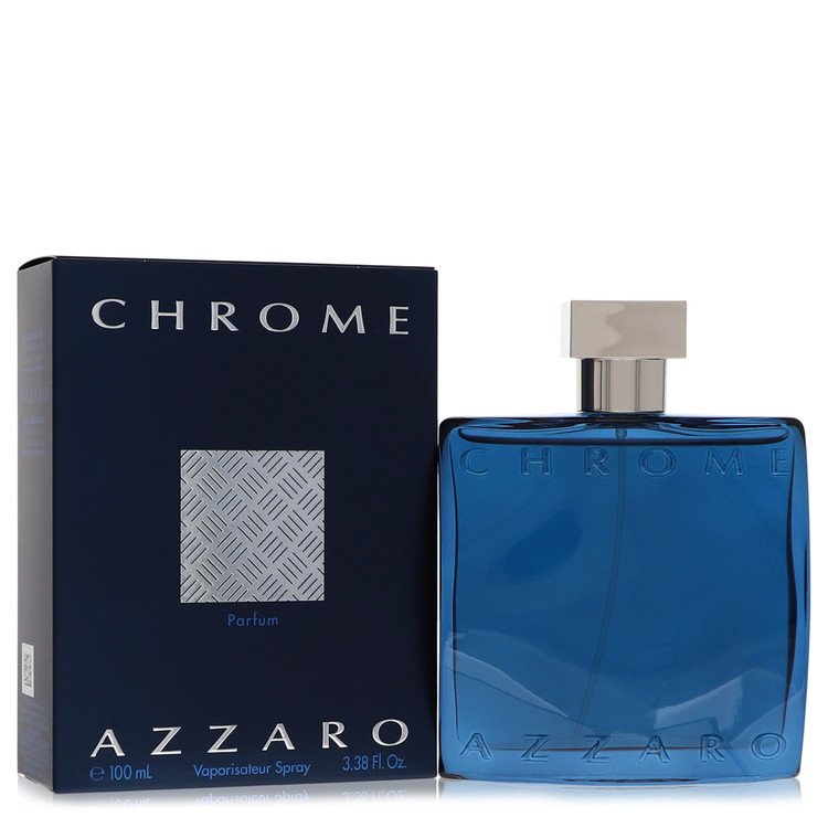 Azzaro Chrome 3.4 Oz Parfum Spray For Men Cologne