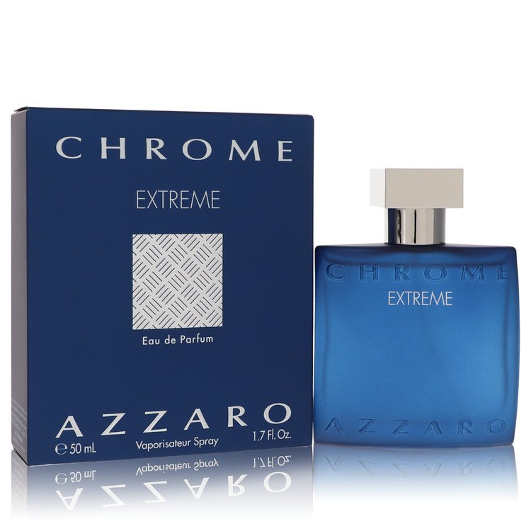 Chrome Extreme Cologne by Azzaro Eau De Parfum Spray 1.7 oz for Men - Authentic Fragrance - Discount Men Perfume or Cologne Fragrance