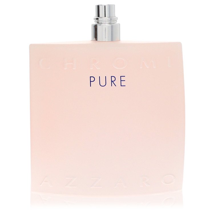 Chrome Pure Cologne by Azzaro Eau De Toilette Spray (Tester) 3.4 oz for Men - Authentic Fragrance - Discount Men Perfume or Cologne Fragrance