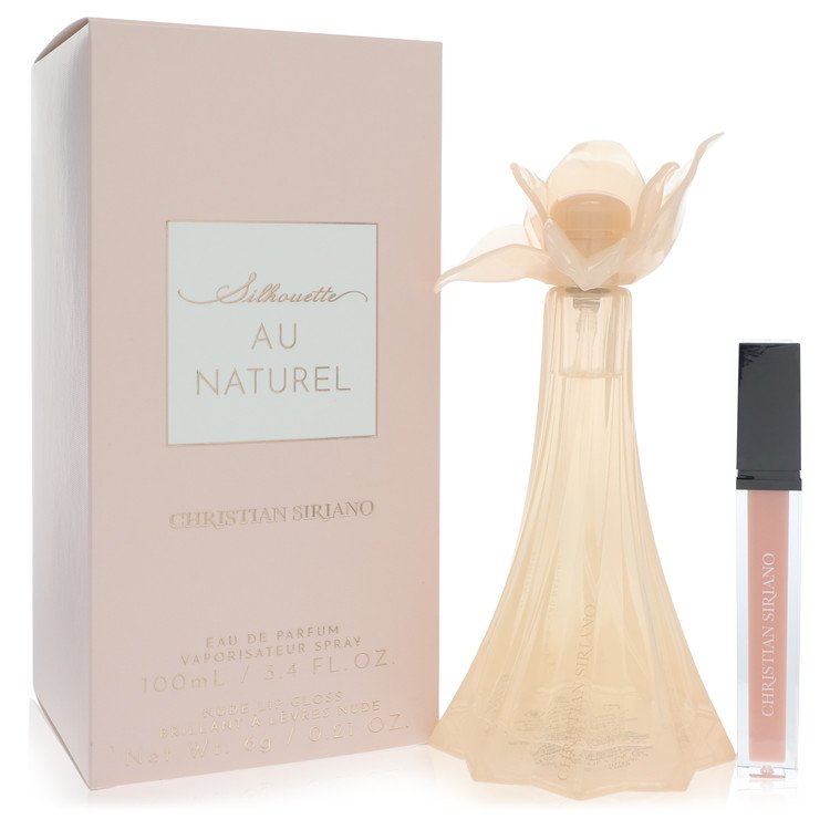 Christian Siriano Au Naturel Perfume by Christian Siriano Eau De Parfum Spray + 0.21 oz Nude Lip Gloss 3.4 oz for Women - Authentic Fragrance - Discount Women Perfume or Cologne Fragrance