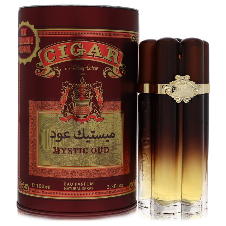Cigar Mystic Oud by Remy Latour 3.3 oz oz Eau De Parfum Spray for Men - Perfumes4All
