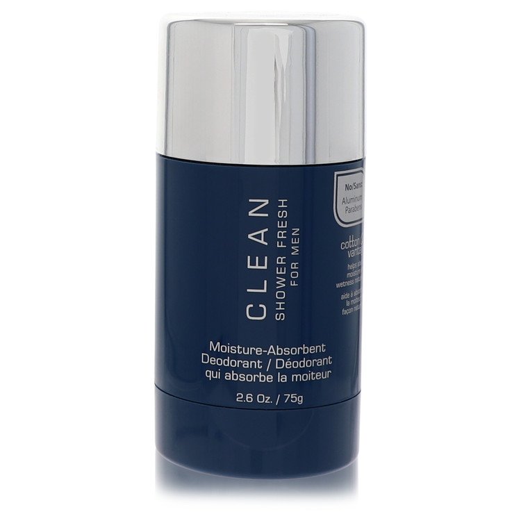 Clean Shower Fresh Cologne by Clean Deodorant Stick 2.6 oz for Men - Authentic Fragrance - Discount Men Perfume or Cologne Fragrance
