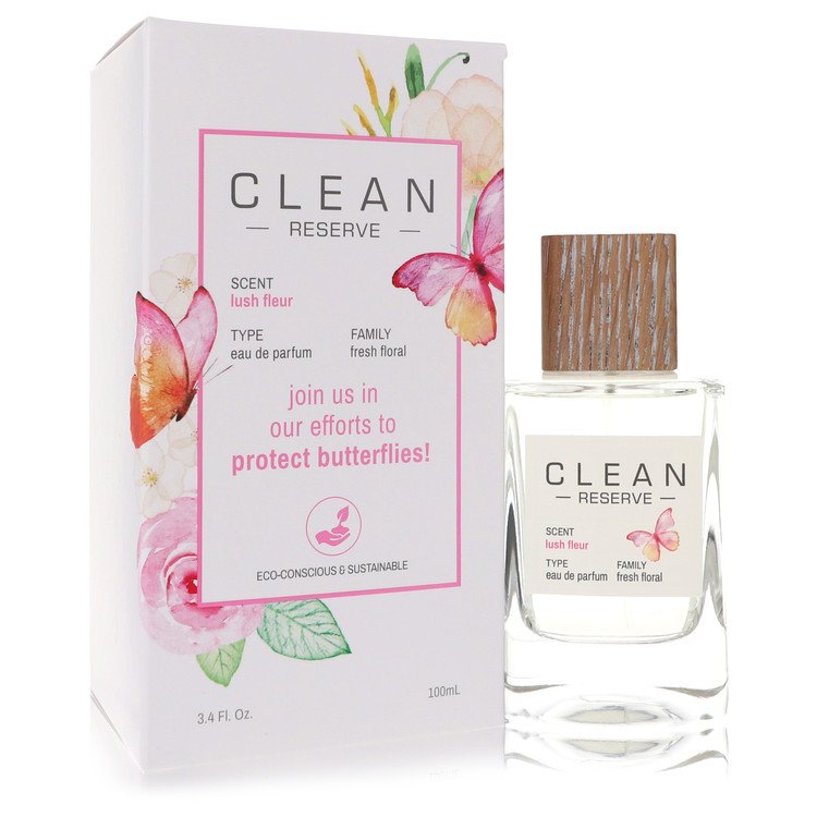 Reserve Lush Fleur By by Clean 3.4 oz oz Eau De Parfum Spray for Women - Perfumes4All