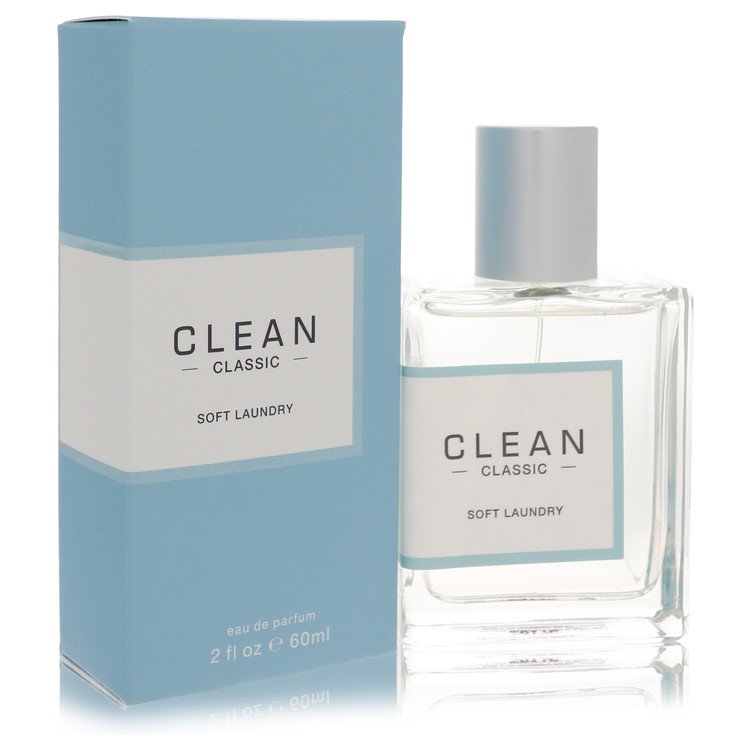 Clean Soft Laundry Perfume by Clean Eau De Parfum Spray 2 oz for Women - Authentic Fragrance - Discount Women Perfume or Cologne Fragrance