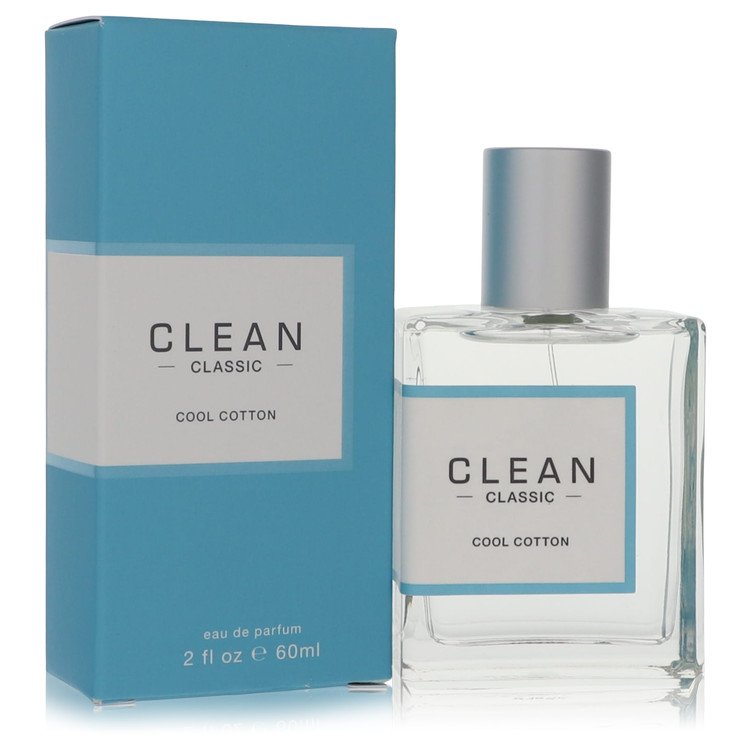 Clean Cool Cotton Perfume by Clean Eau De Parfum Spray 2 oz for Women - Authentic Fragrance - Discount Women Perfume or Cologne Fragrance