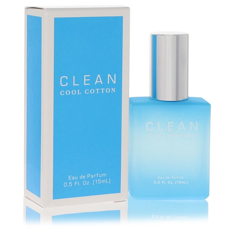 Clean Cool Cotton Perfume by Clean Eau De Parfum Spray .5 oz for Women - Authentic Fragrance - Discount Women Perfume or Cologne Fragrance