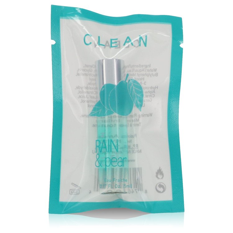 Clean Rain & Pear Perfume by Clean Mini Eau Fraiche .17 oz for Women - Authentic Fragrance - Discount Women Perfume or Cologne Fragrance