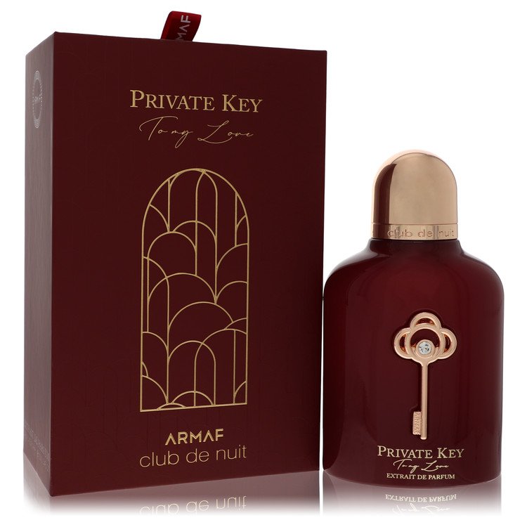 Club De Nuit Private Key To My Love Cologne By Armaf 3.4 Oz Extrait De Parfum Spray For Men In Box