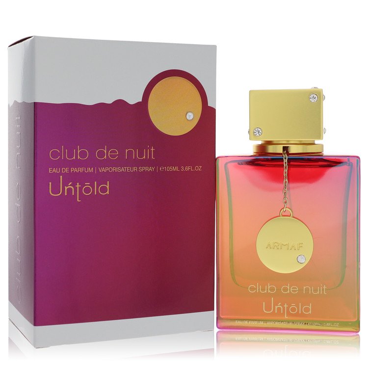 Club De Nuit Untold Perfume by Armaf Eau De Parfum Spray (Unisex) 3.6 oz for Women - Authentic Fragrance - Discount Women Perfume or Cologne Fragrance