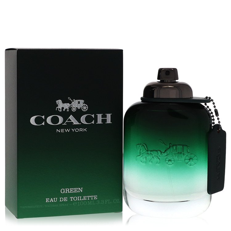 Coach Green Cologne By Coach 3.3 Oz Eau De Toilette Spray For Men In Box