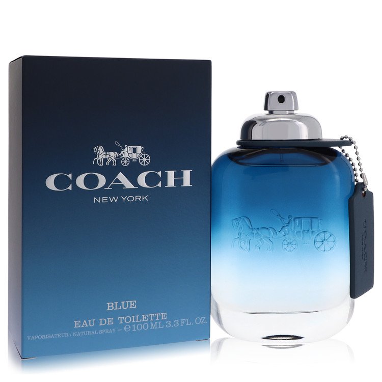 Coach Blue Cologne by Coach Eau De Toilette Spray 3.3 oz for Men - Authentic Fragrance - Discount Men Perfume or Cologne Fragrance