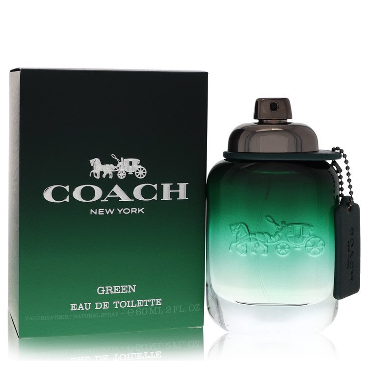 Coach Green Cologne by Coach Eau De Toilette Spray 2 oz for Men - Authentic Fragrance - Discount Men Perfume or Cologne Fragrance