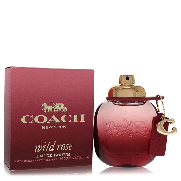 Coach Wild Rose Perfume by Coach Eau De Parfum Spray 1.7 oz for Women - Authentic Fragrance - Discount Women Perfume or Cologne Fragrance
