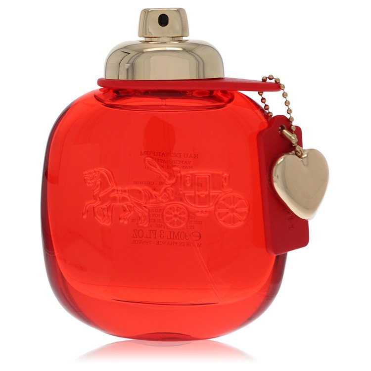 Coach Love Perfume by Coach Eau De Parfum Spray (red packaging Tester) 3 oz for Women - Authentic Fragrance - Discount Women Perfume or Cologne Fragrance