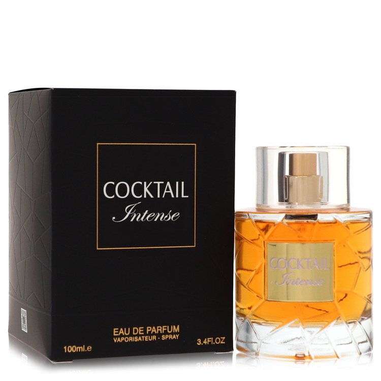 Cocktail Intense Cologne by Fragrance World Eau De Parfum Spray (Unisex) 3.4 oz for Men - Authentic Fragrance - Discount Men Perfume or Cologne Fragrance