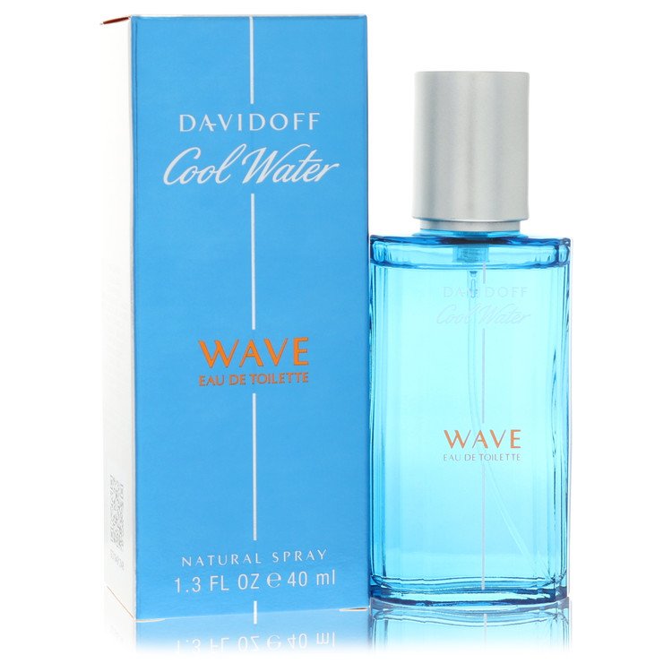 Cool Water Wave Cologne by Davidoff Eau De Toilette Spray 1.3 oz for Men - Authentic Fragrance - Discount Men Perfume or Cologne Fragrance