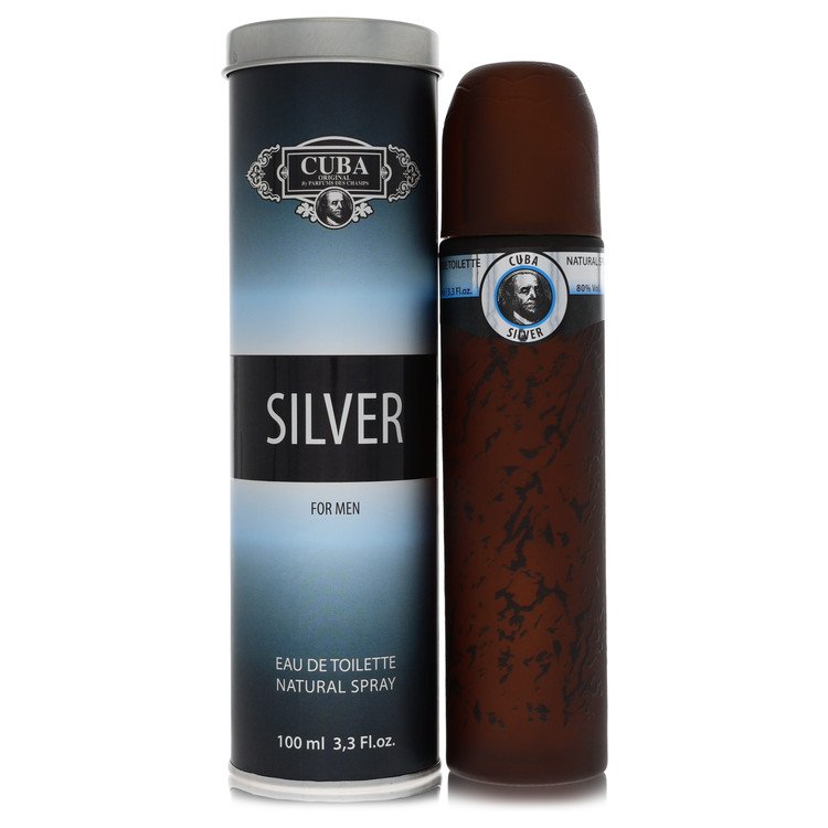 Cuba Silver By by Fragluxe 3.3 oz oz Eau De Toilette Spray for Men - Perfumes4All
