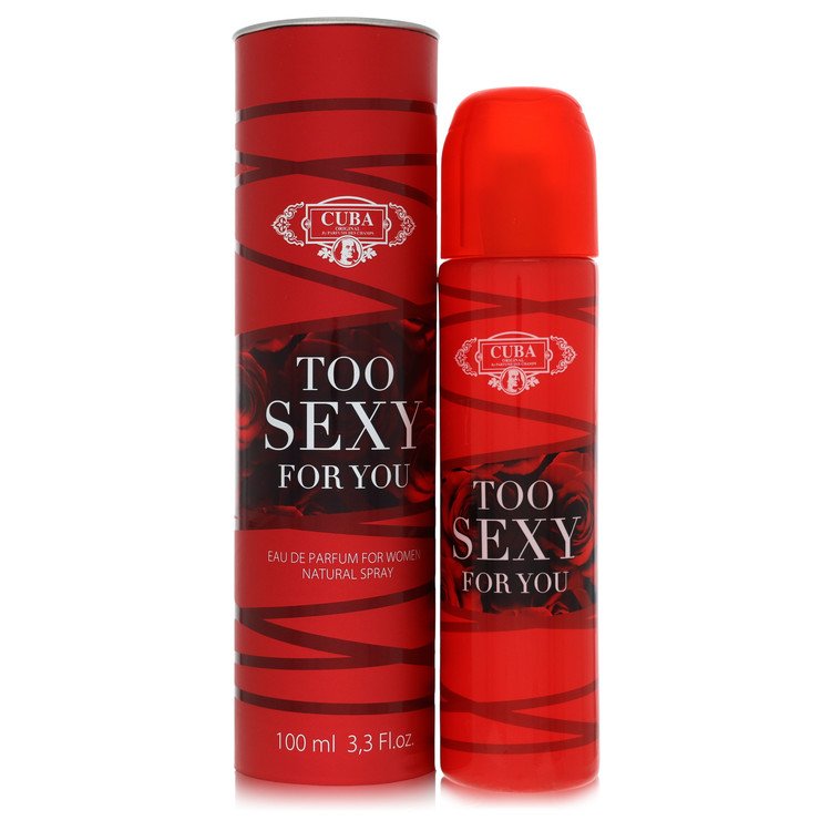 Cuba Too Sexy For by Fragluxe 3.3 oz oz Eau De Parfum Spray for Women - Perfumes4All