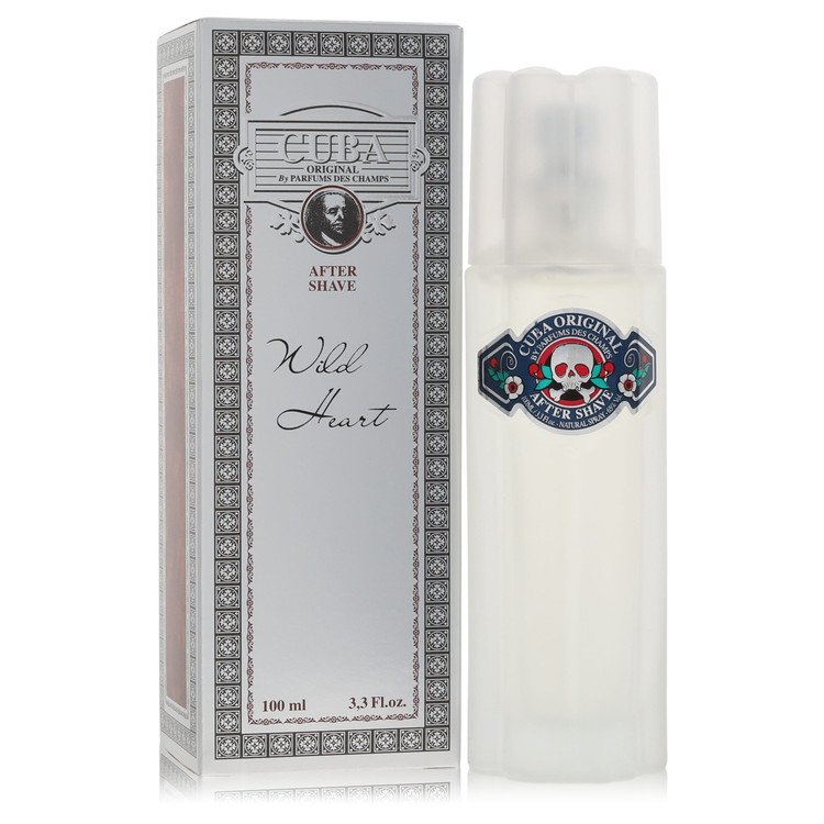 Cuba Wild Heart by Fragluxe 3.4 oz oz After Shave 3.4 Oz Spray for Men - Perfumes4All