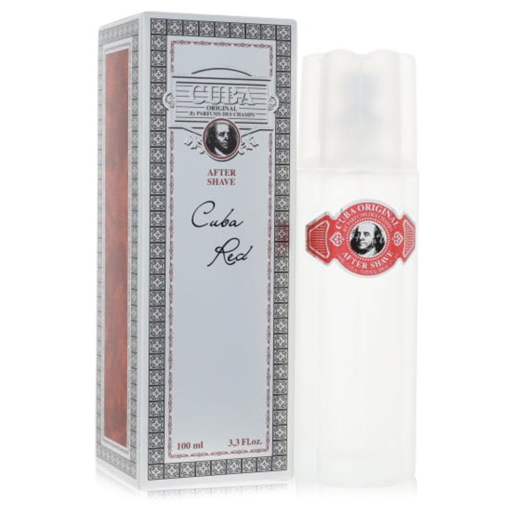 Cuba Red by Fragluxe 3.4 oz oz After Shave Spray 3.4 Oz Spray for Men - Perfumes4All
