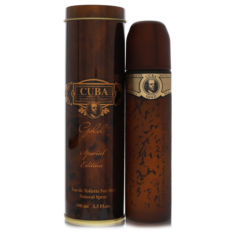 Cuba Gold Special by Fragluxe 3.4 oz oz Eau De Toilette Spray for Men - Perfumes4All