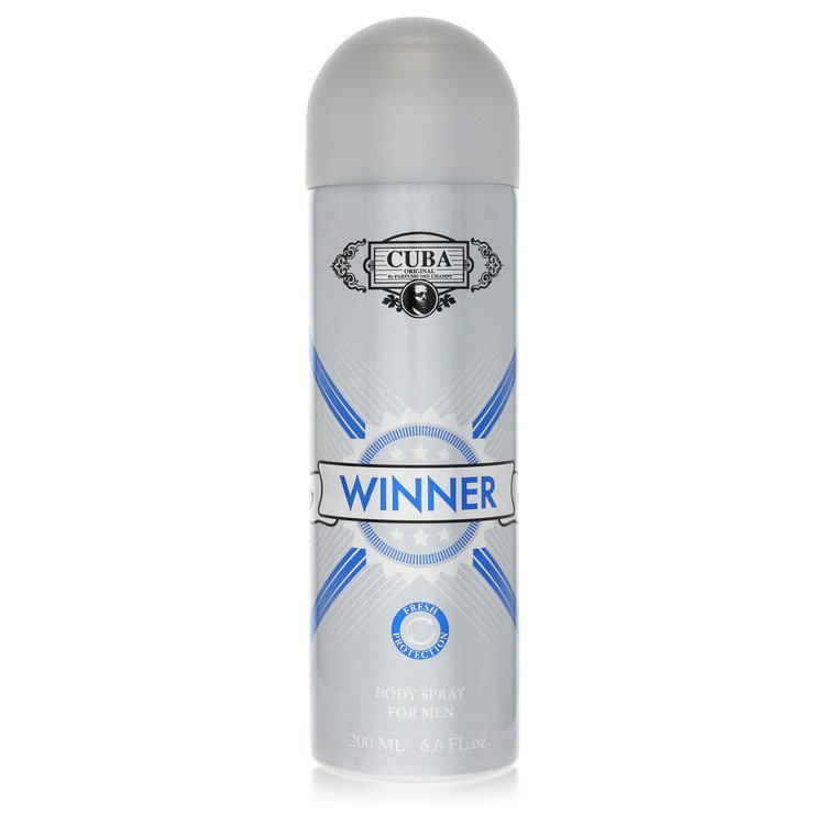 Cuba Winner by Fragluxe 6.6 oz oz Deodorant Spray 6.6 Oz Spray for Men - Perfumes4All