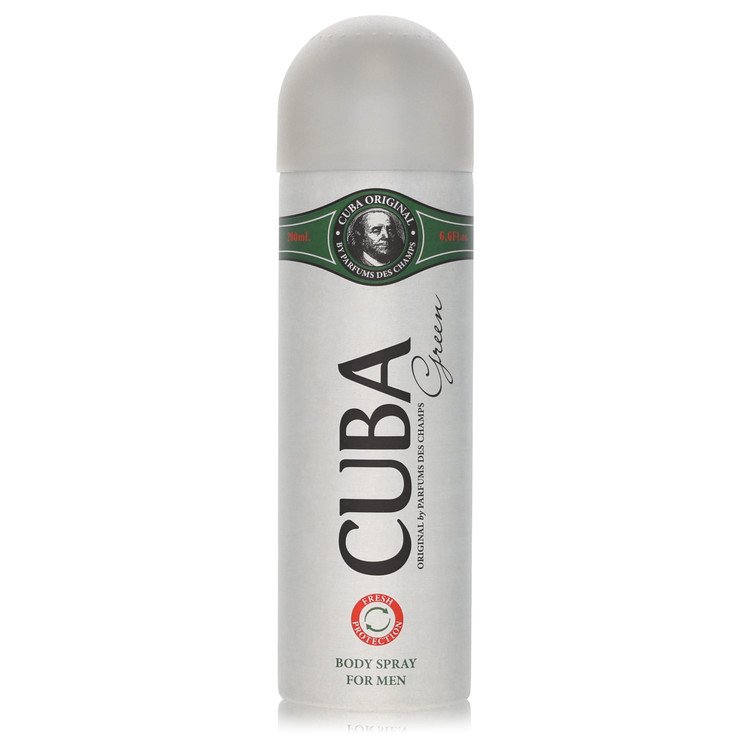 Cuba Green by Fragluxe 6.7 oz oz Deodorant Spray 6.7 Oz Spray for Men - Perfumes4All