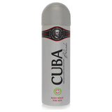 Cuba Black By Fragluxe 6.6 oz Body Spray 6.6 Oz Spray for Men