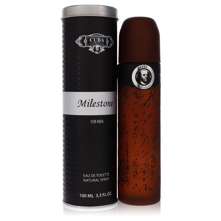 Cuba Milestone Cologne by Fragluxe Eau De Toilette Spray 3.3 oz for Men - Authentic Fragrance - Discount Men Perfume or Cologne Fragrance