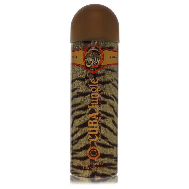 Cuba Jungle Tiger Perfume by Fragluxe Body Spray 6.7 oz for Women - Authentic Fragrance - Discount Women Perfume or Cologne Fragrance