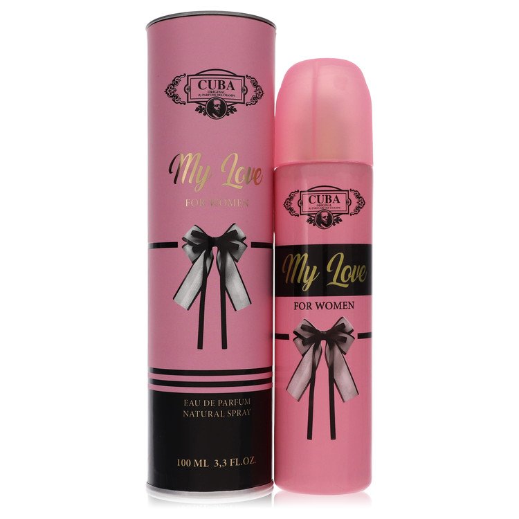 Cuba My Love Perfume by Fragluxe Eau De Parfum Spray 3.3 oz for Women - Authentic Fragrance - Discount Women Perfume or Cologne Fragrance