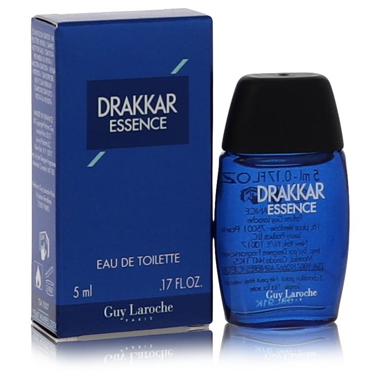 Drakkar Essence Cologne by Guy Laroche Mini EDT .17 oz for Men - Authentic Fragrance - Discount Men Perfume or Cologne Fragrance