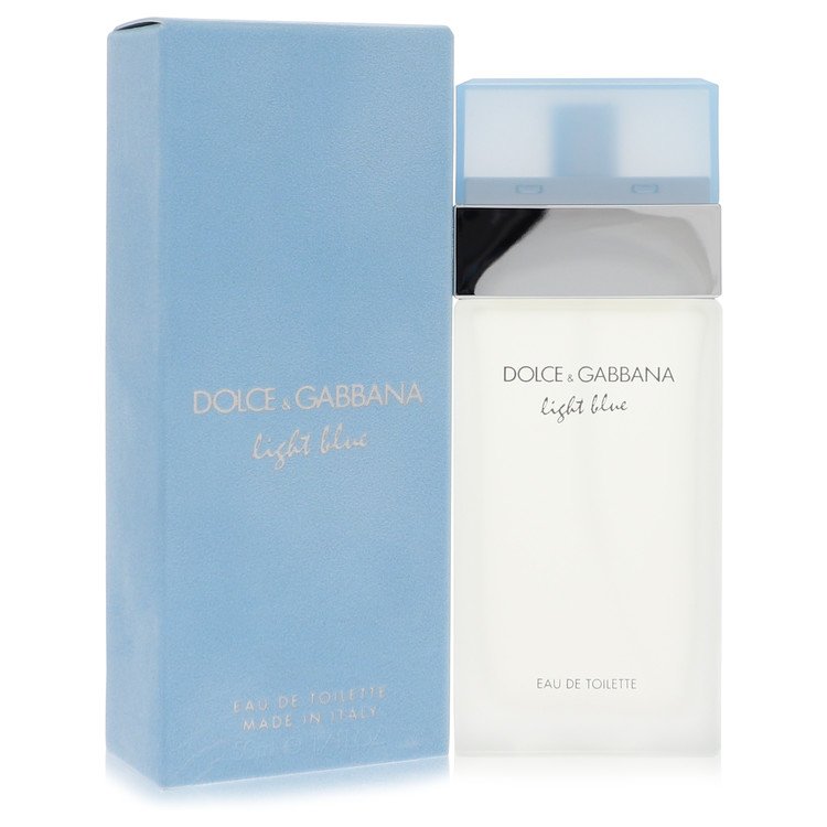 D & G Light Blue Perfume By Dolce & Gabbana 1.6 Oz Eau De Toilette Spray For Women In Box