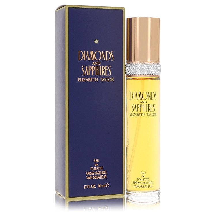 DIAMONDS & Sapphires Perfume by Elizabeth Taylor Eau De Toilette Spray 1.7 oz for Women - Authentic Fragrance - Discount Women Perfume or Cologne Fragrance