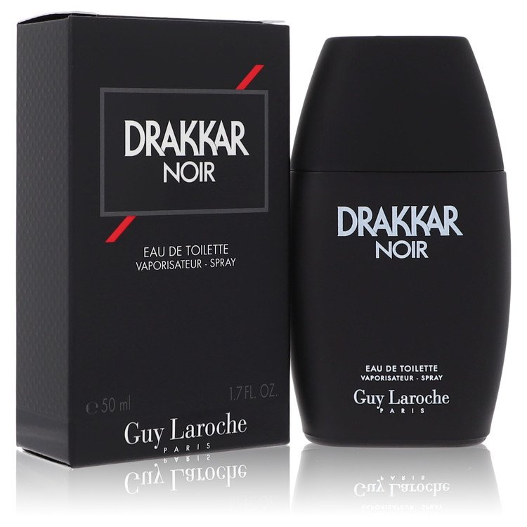 Drakkar Noir Cologne by Guy Laroche Eau De Toilette Spray 1.7 oz for Men - Authentic Fragrance - Discount Men Perfume or Cologne Fragrance