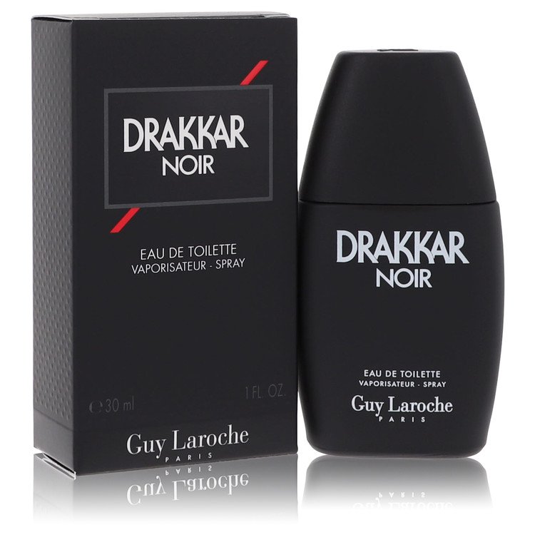 Drakkar Noir Cologne by Guy Laroche Eau De Toilette Spray 1 oz for Men - Authentic Fragrance - Discount Men Perfume or Cologne Fragrance