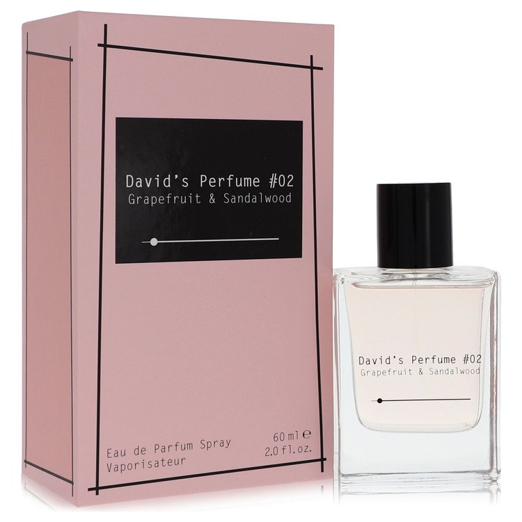 David's Perfume #02 Grapefruit & Sandalwood Perfume by David Dobrik Eau De Parfum Spray (Unisex) 2.0 oz for Women - Authentic Fragrance - Discount Women Perfume or Cologne Fragrance