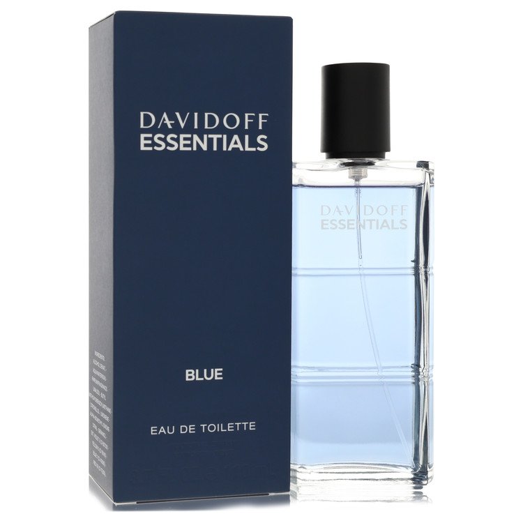Essentials Blue By by Davidoff 3.7 oz oz Eau De Toilette Spray for Men - Perfumes4All