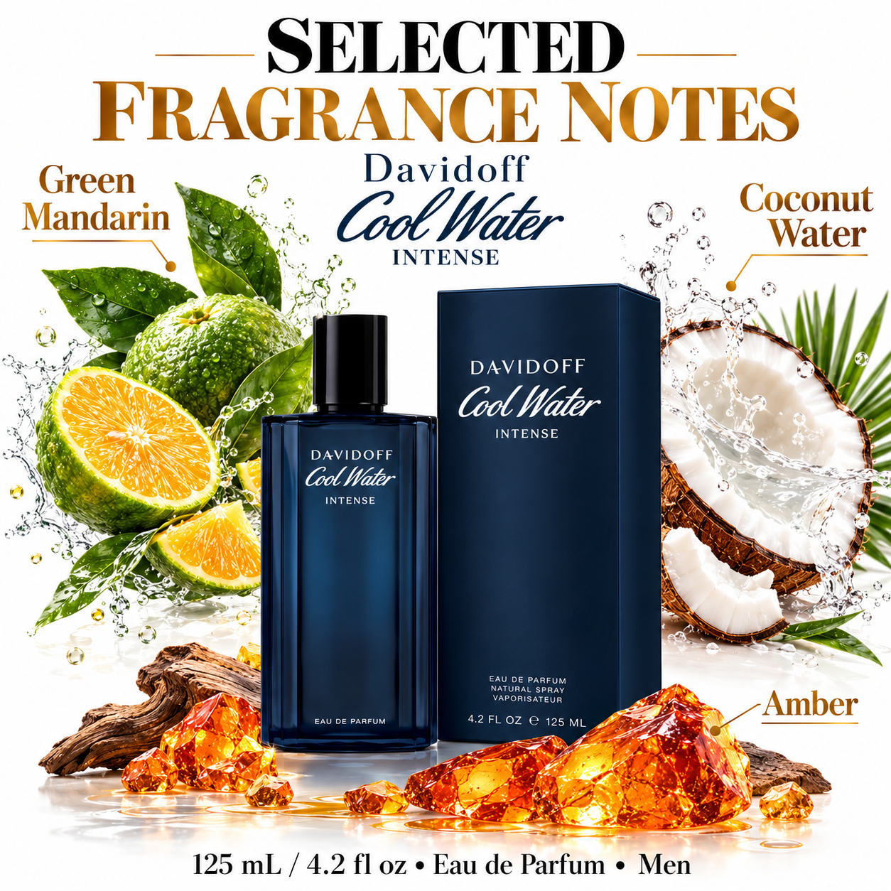 Davidoff Cool Water Intense – fragrance notes