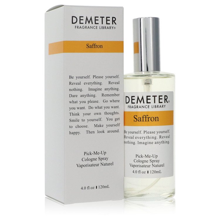 Demeter Saffron Cologne by Demeter Cologne Spray (Unisex) 4 oz for Men - Authentic Fragrance - Discount Men Perfume or Cologne Fragrance