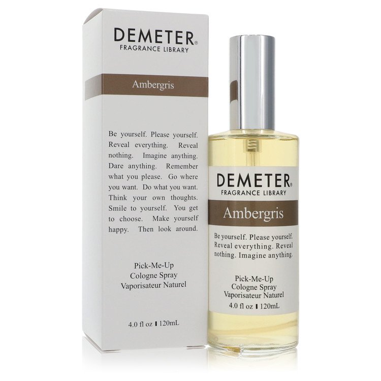 Demeter Ambergris Cologne by Demeter Pick Me Up Cologne Spray (Unisex) 4 oz for Men - Authentic Fragrance - Discount Men Perfume or Cologne Fragrance