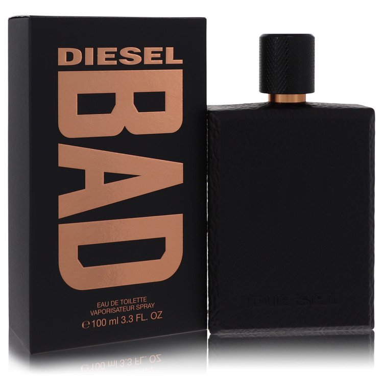 Diesel Bad Cologne by Diesel Eau De Toilette Spray 3.3 oz for Men - Authentic Fragrance - Discount Men Perfume or Cologne Fragrance